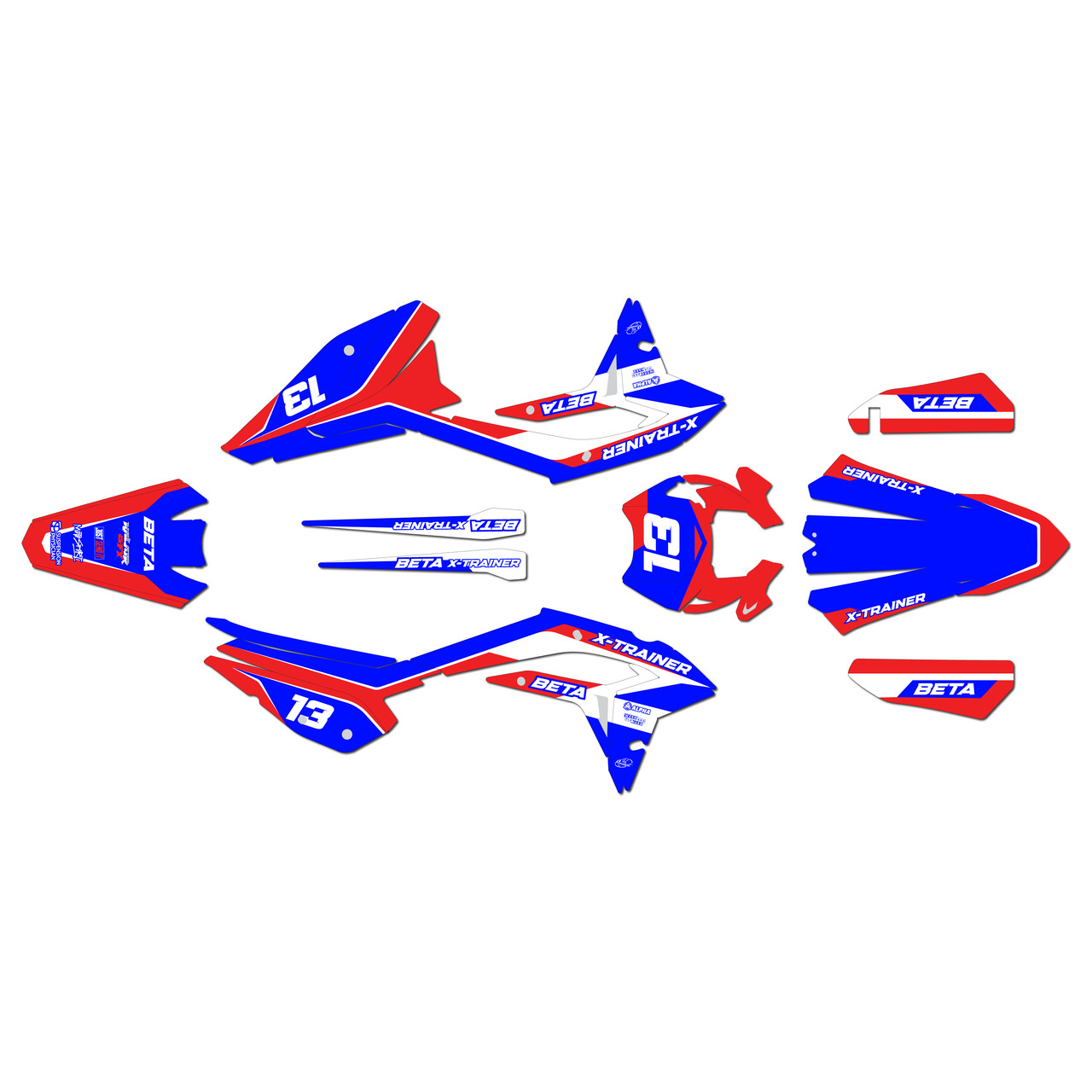 Beta XTRAINER 250 Graphics Kit (2023-2026) Factory |