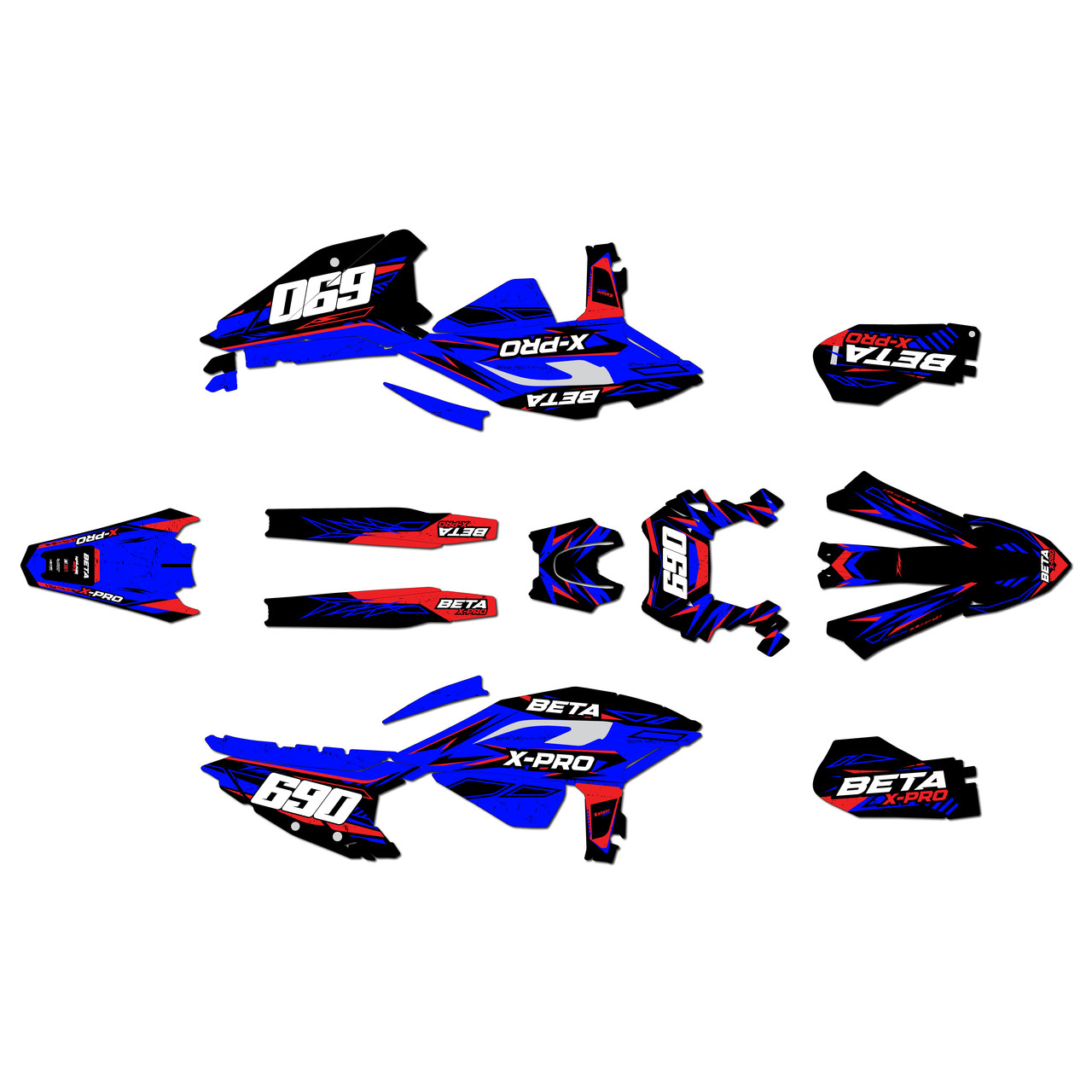 Beta 300RR Graphics Kit (2025-2026) Guard | KalairGFX