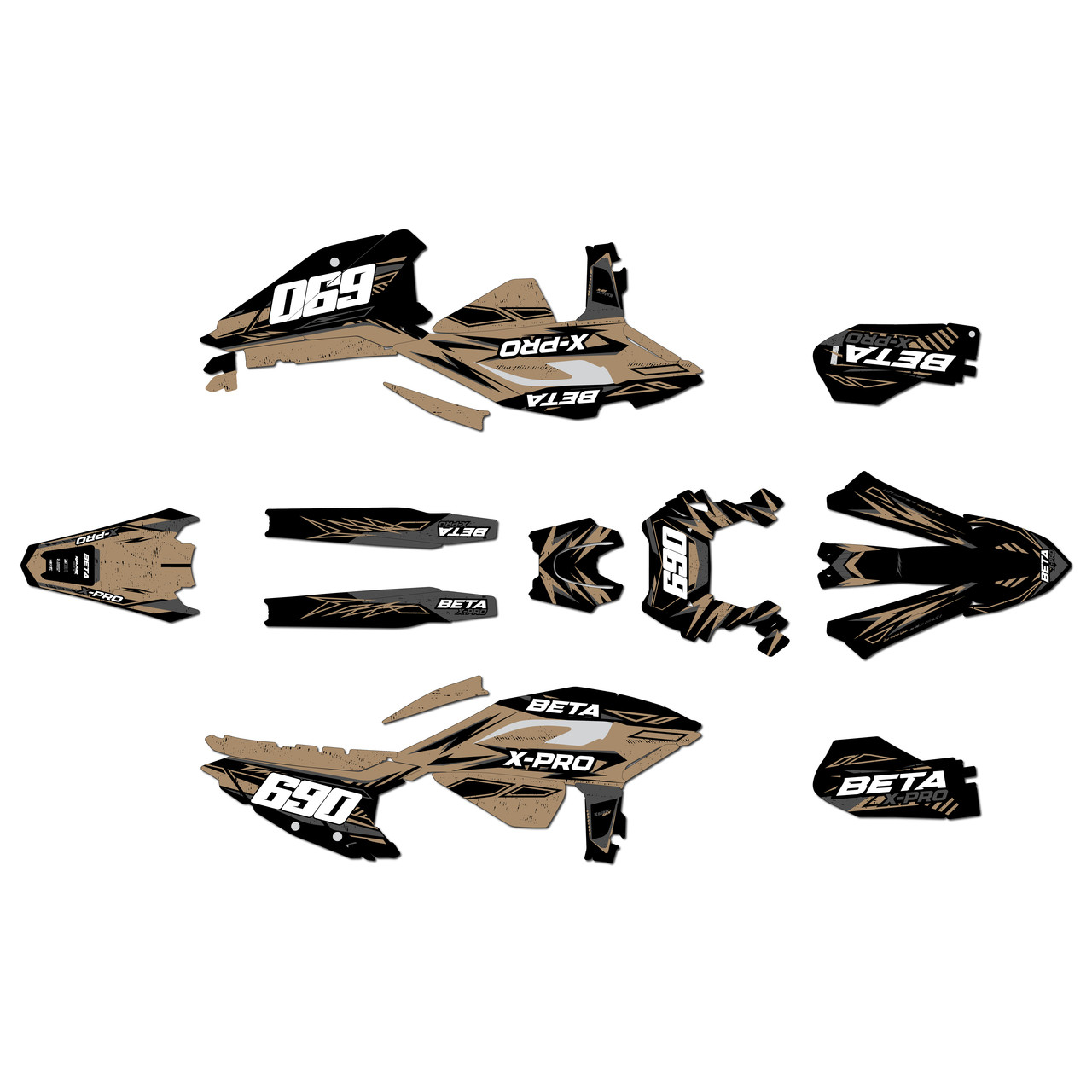 Beta 300RR Graphics Kit (2025-2026) Guard | KalairGFX