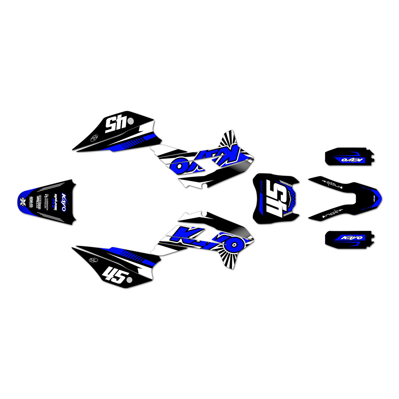 Kayo TT 140 Graphics Kit (2021-2026) Fh | KalairGFX