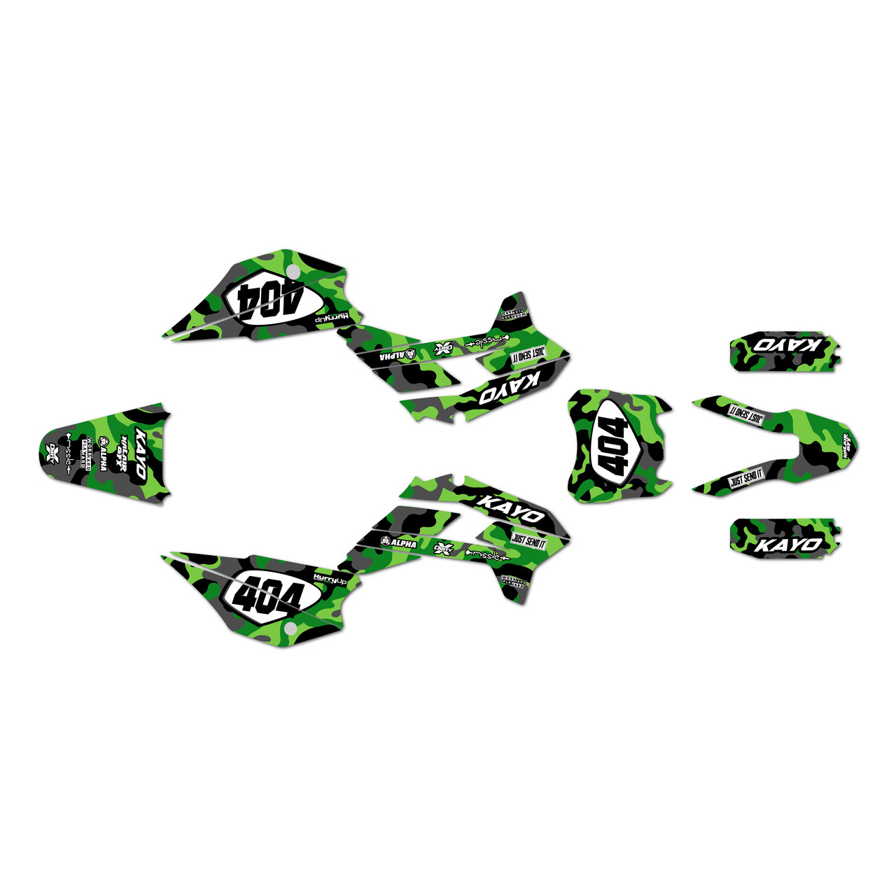 Kayo TT 140 Graphics Kit (2021-2026) Invasion | KalairGFX
