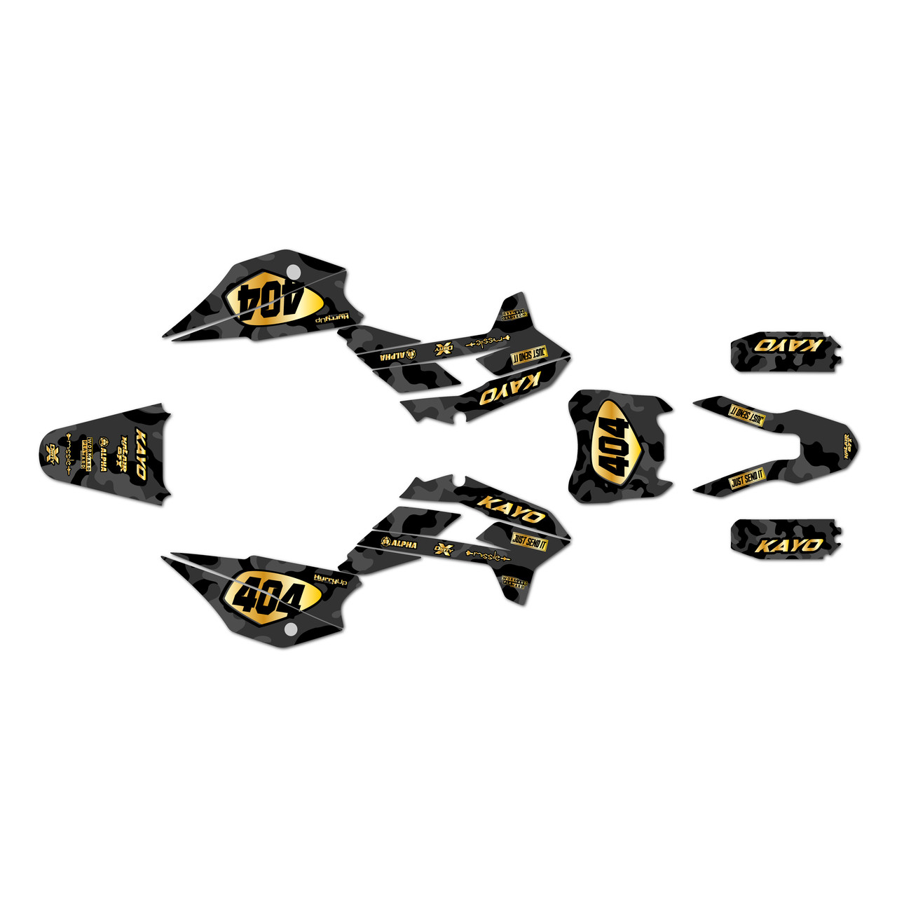 Kayo TT 140 Graphics Kit (2021-2026) Invasion | KalairGFX