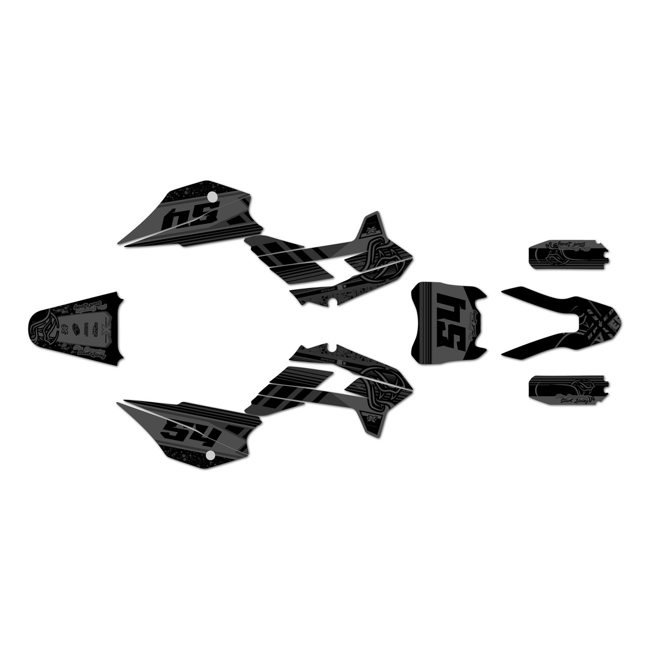 Kayo TT 125 Graphics Kit (2021-2026) Pulse | KalairGFX