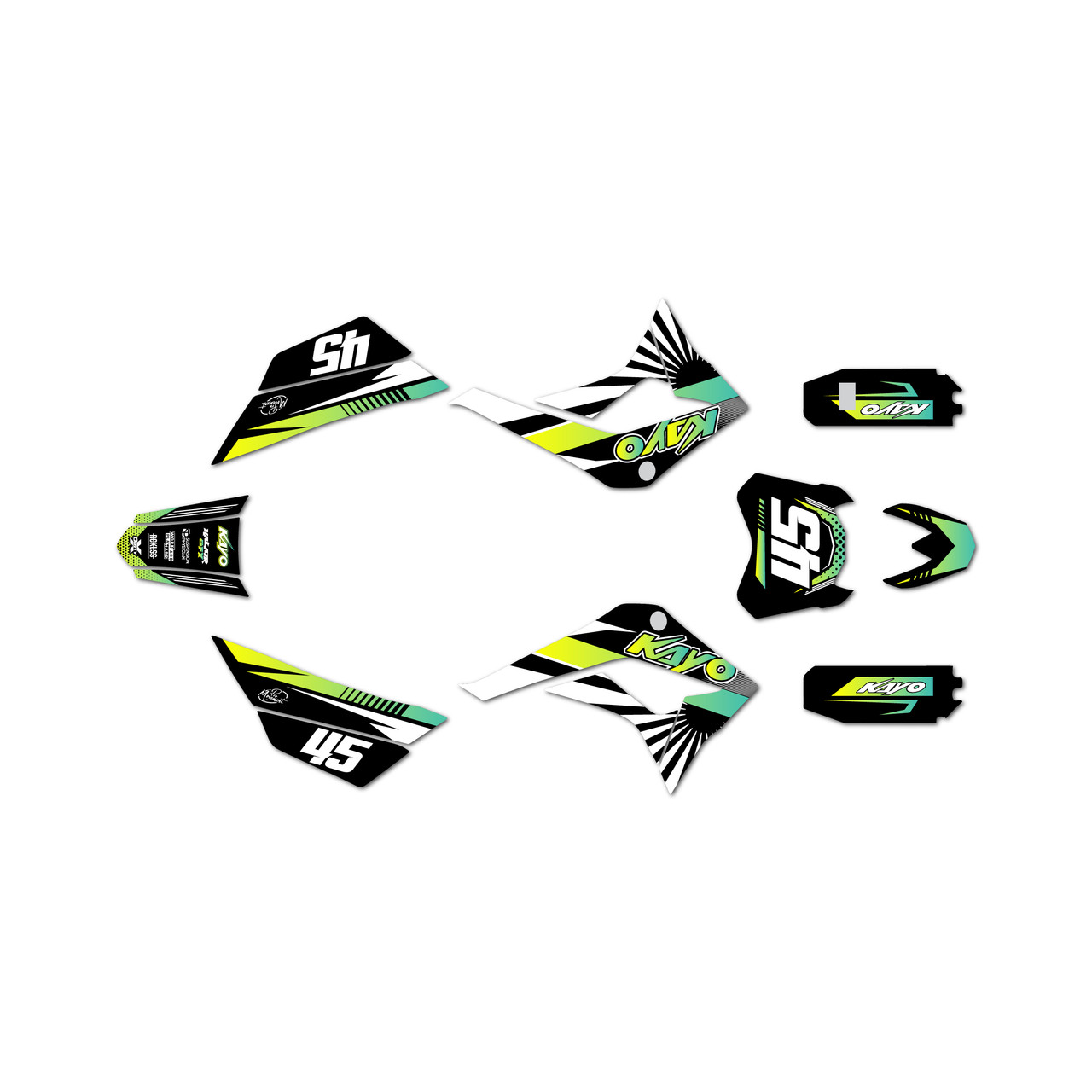 Kayo TS 90 Graphics Kit (All years) Fh | KalairGFX