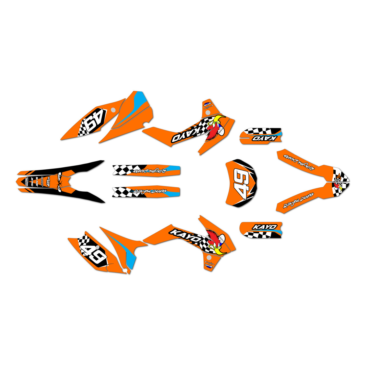 Kayo K2-230 Graphics Kit (2021-2026) Pecker | KalairGFX