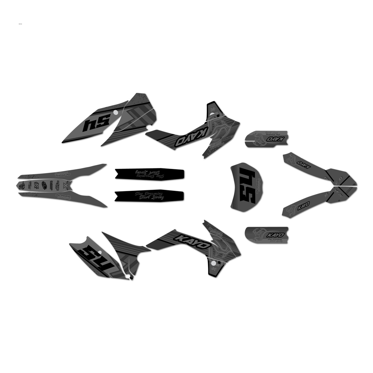 ビクター カラーテロップユニット GU-P300 Kayo K2-230 Graphics Kit (2021-2026) Pulse | KalairGFX