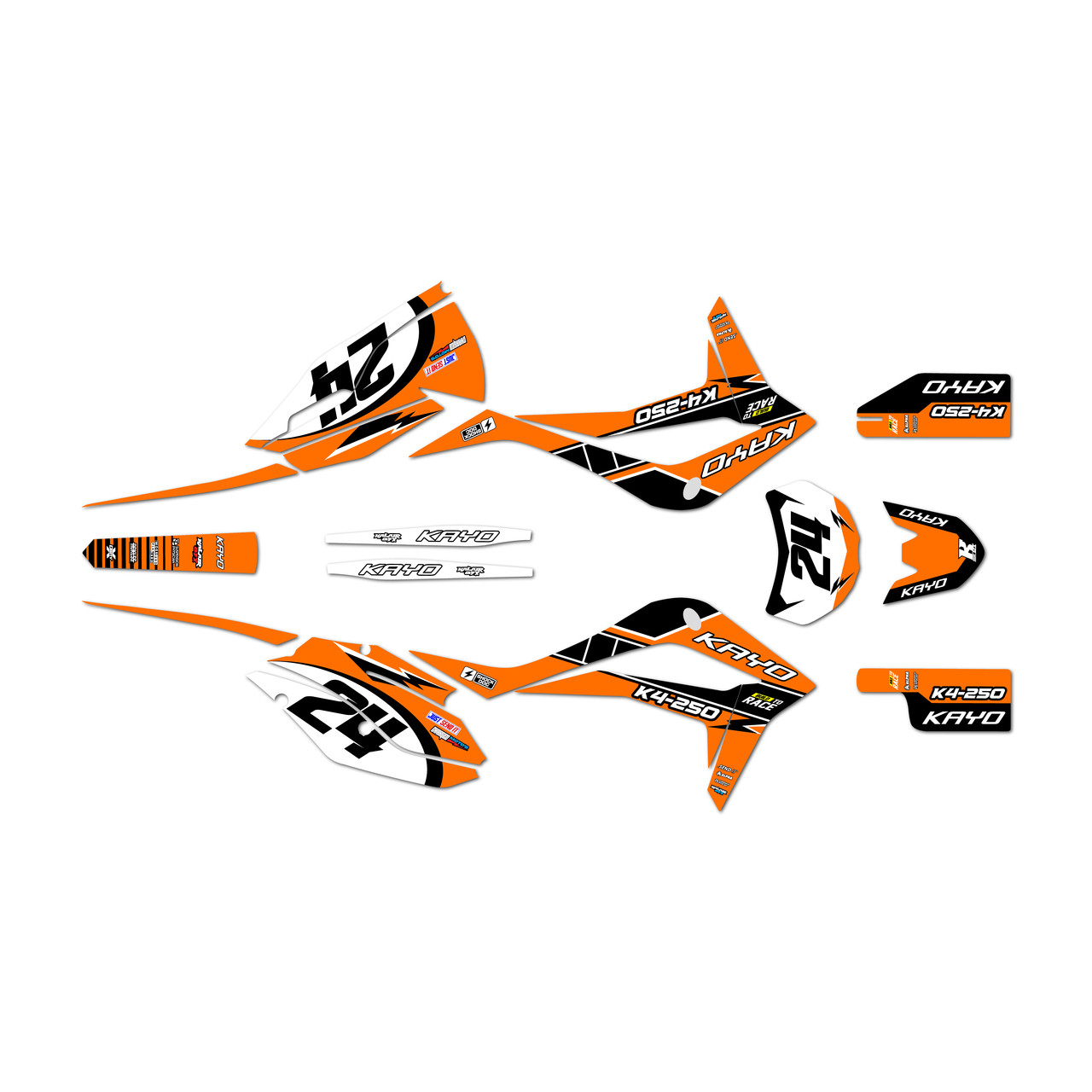KAYO K4 250 Graphics Kit (2021-2026) Speed | KalairGFX