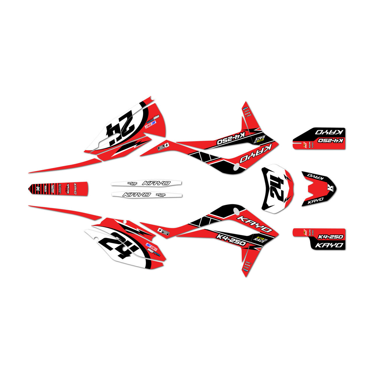 KAYO K4 250 Graphics Kit (2021-2026) Speed | KalairGFX