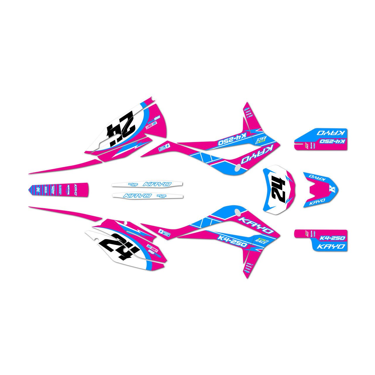 KAYO K4 250 Graphics Kit (2021-2026) Speed | KalairGFX