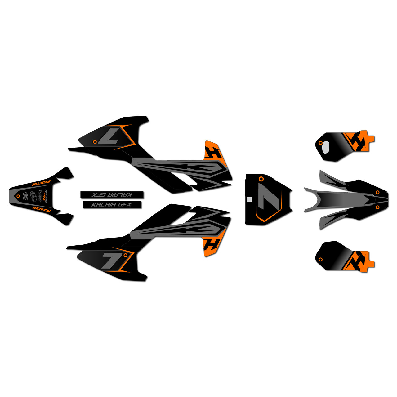 Husqvarna EE3 Graphics Kit (2023-2026) Bold | KalairGFX