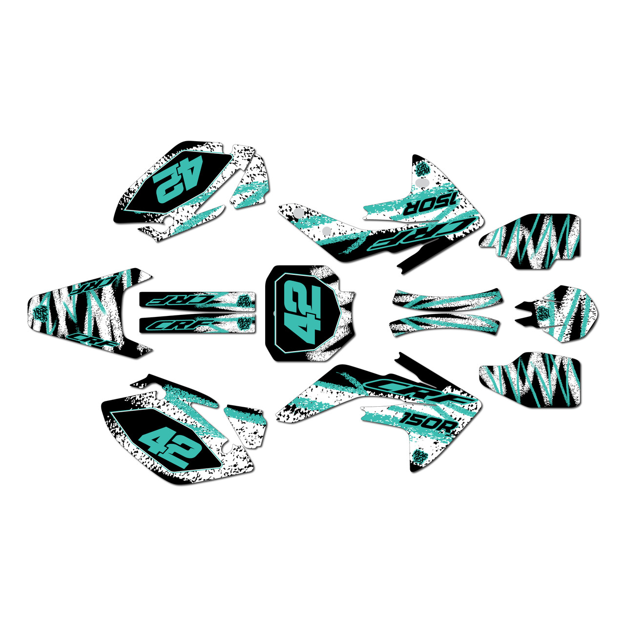 Honda CRF150R Graphics Kit (2007-2026) Whiplash | KalairGFX