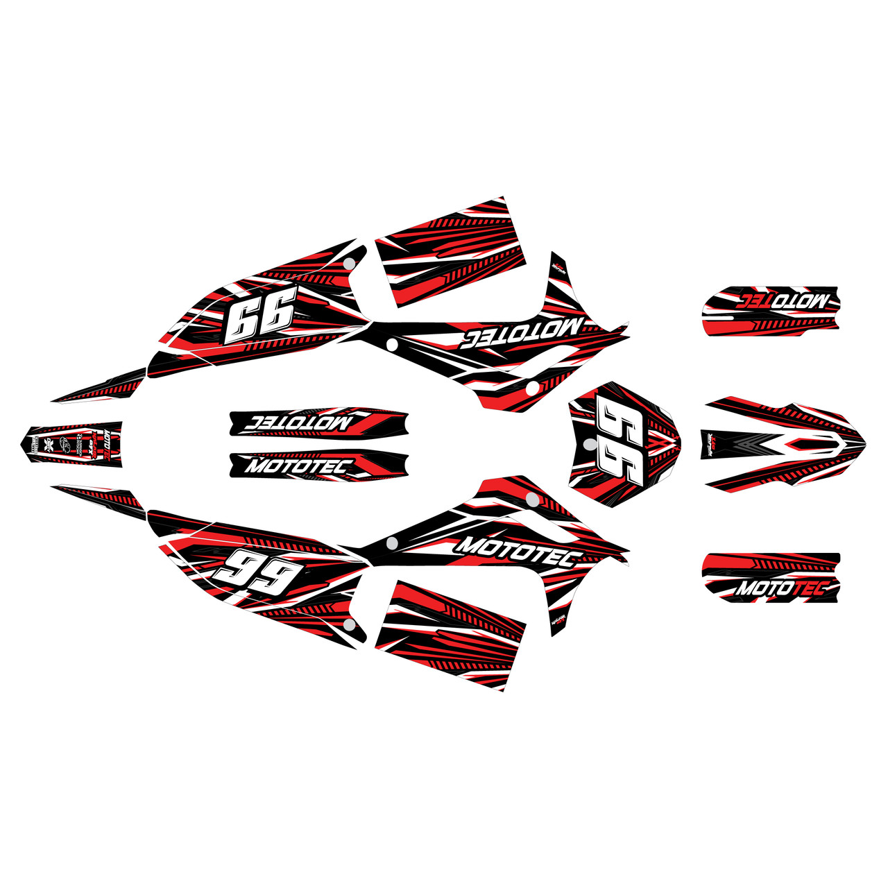 Mototec PRO 72V 8000W Graphics Kit (All years) Prime |