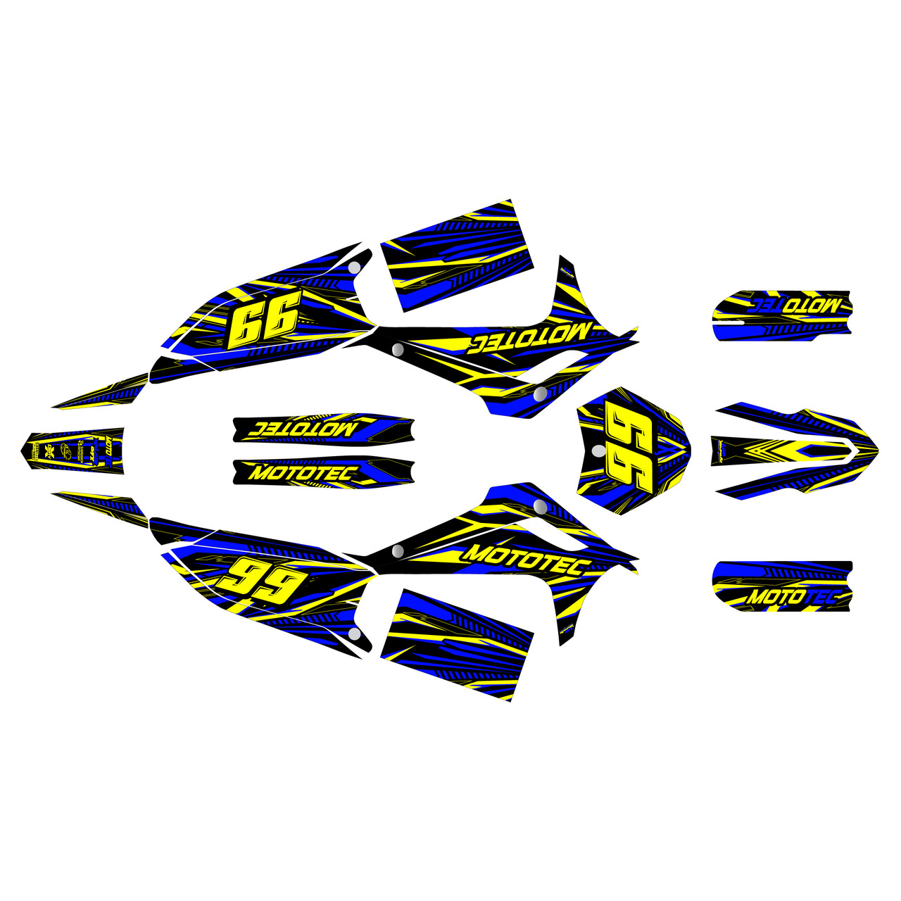 Mototec PRO 72V 8000W Graphics Kit (All years) Prime |