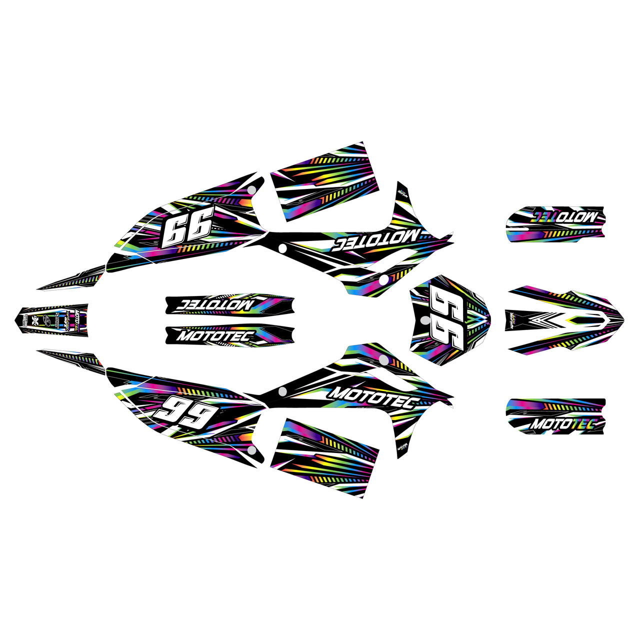 Mototec PRO 72V 8000W Graphics Kit (All years) Prime |