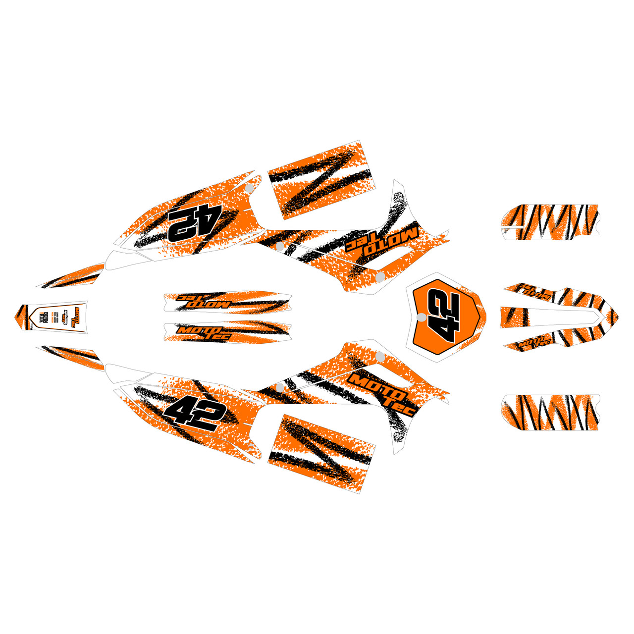 Mototec PRO 72V 8000W Graphics Kit (All years) Whiplash |