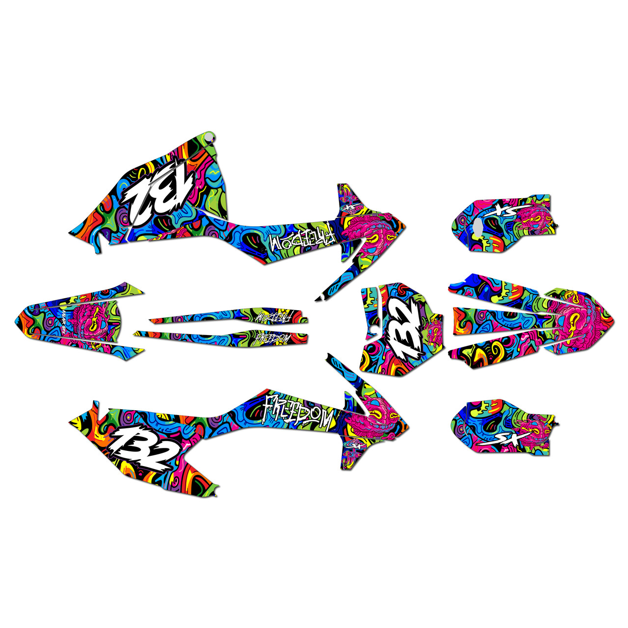 KTM 85SX Graphics Kit (2018-2024) Vandal | KalairGFX
