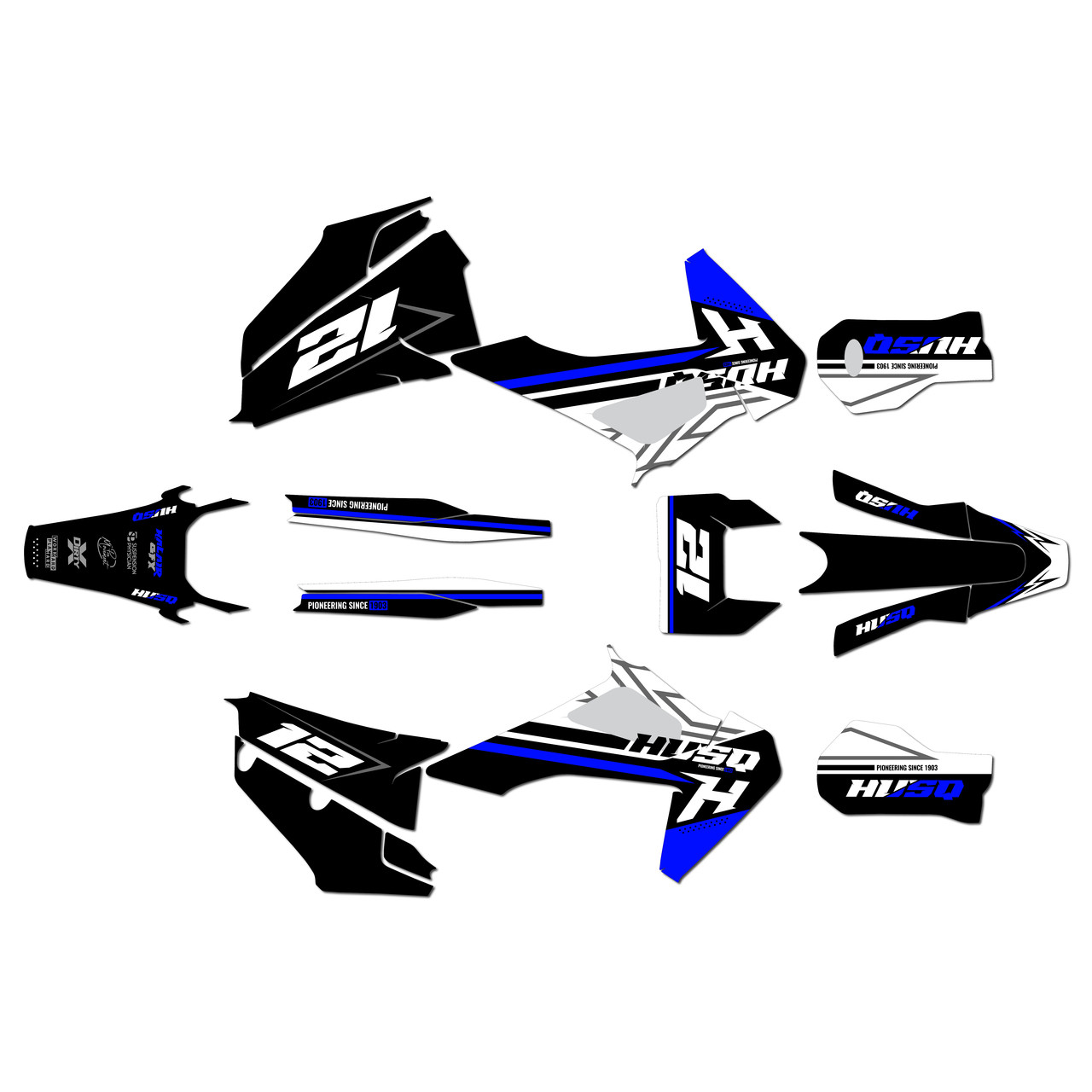 Husqvarna TE300 Graphics Kit (2020-2023) Serenity |