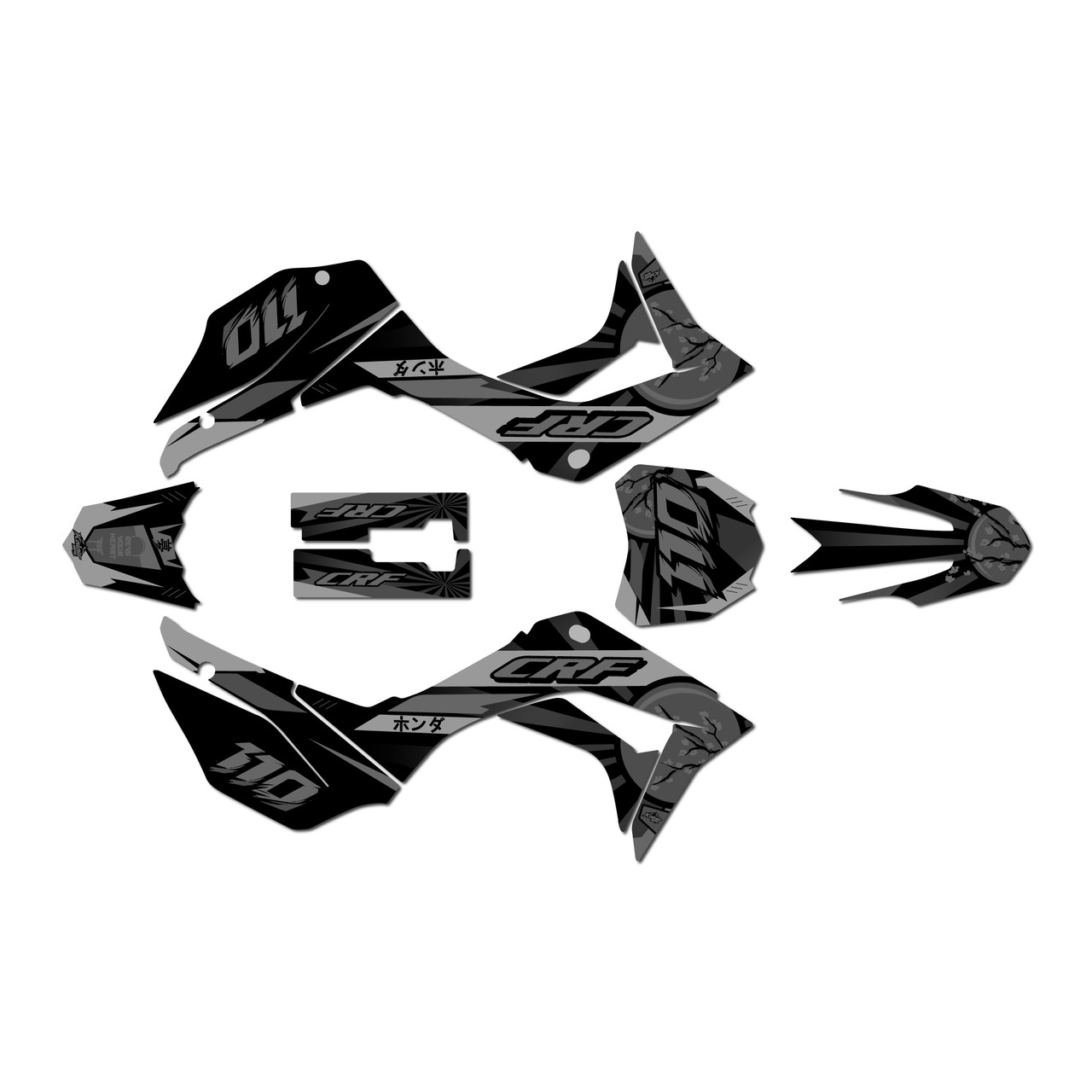 Honda CRF110F Graphics Kit (2019-2026) Hiroshima | KalairGFX