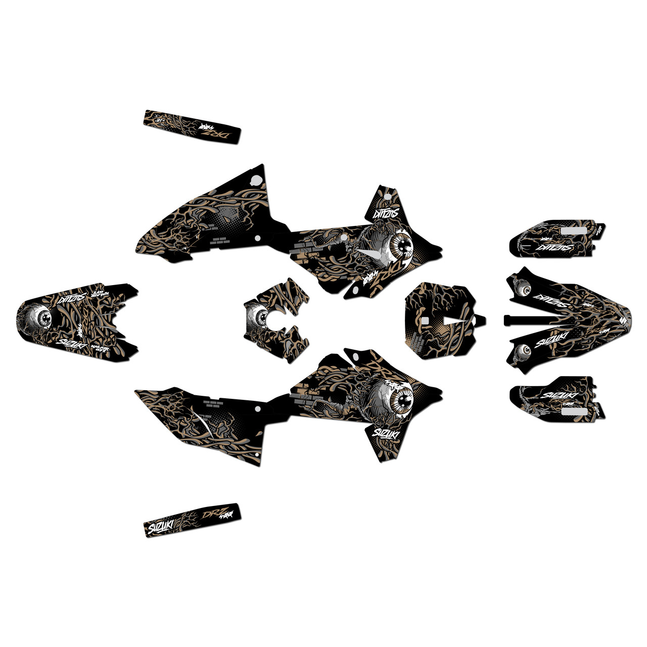 Suzuki DR-Z4S Graphics Kit (2025+) Core | KalairGFX