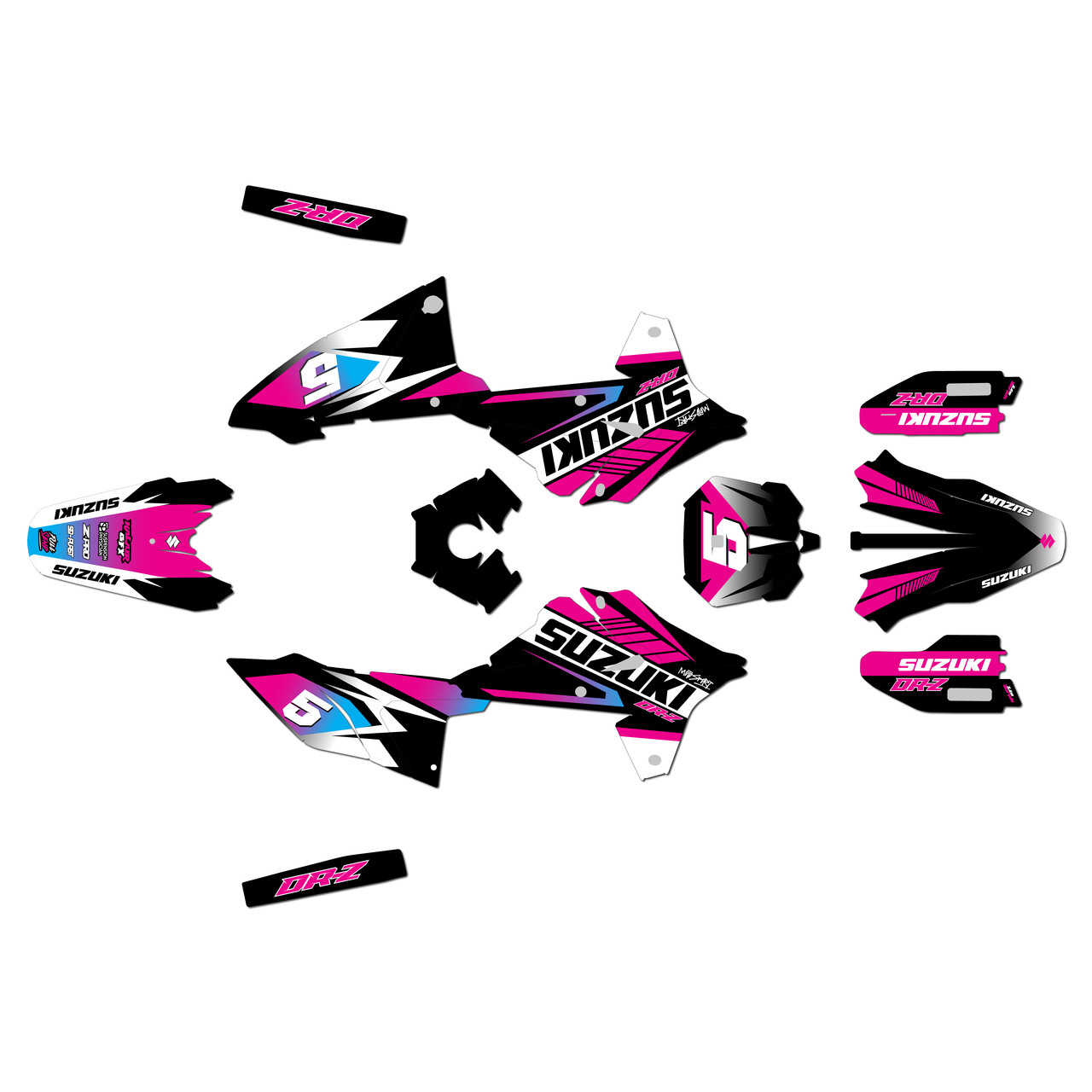 Suzuki DR-Z4S Graphics Kit (2025+) Turbo | KalairGFX