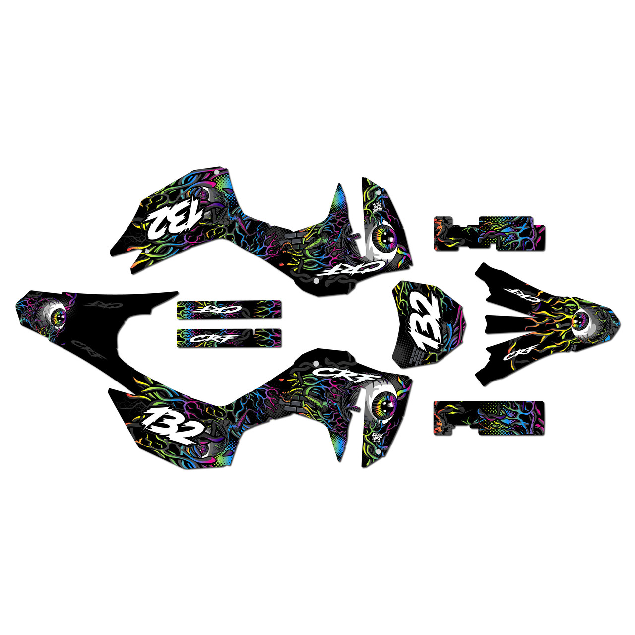 Honda CRF300F Graphics Kit (2025-2026) Core | KalairGFX