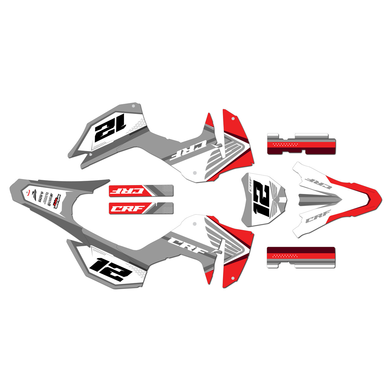 Honda CRF300F Graphics Kit (2025-2026) Keplar | KalairGFX