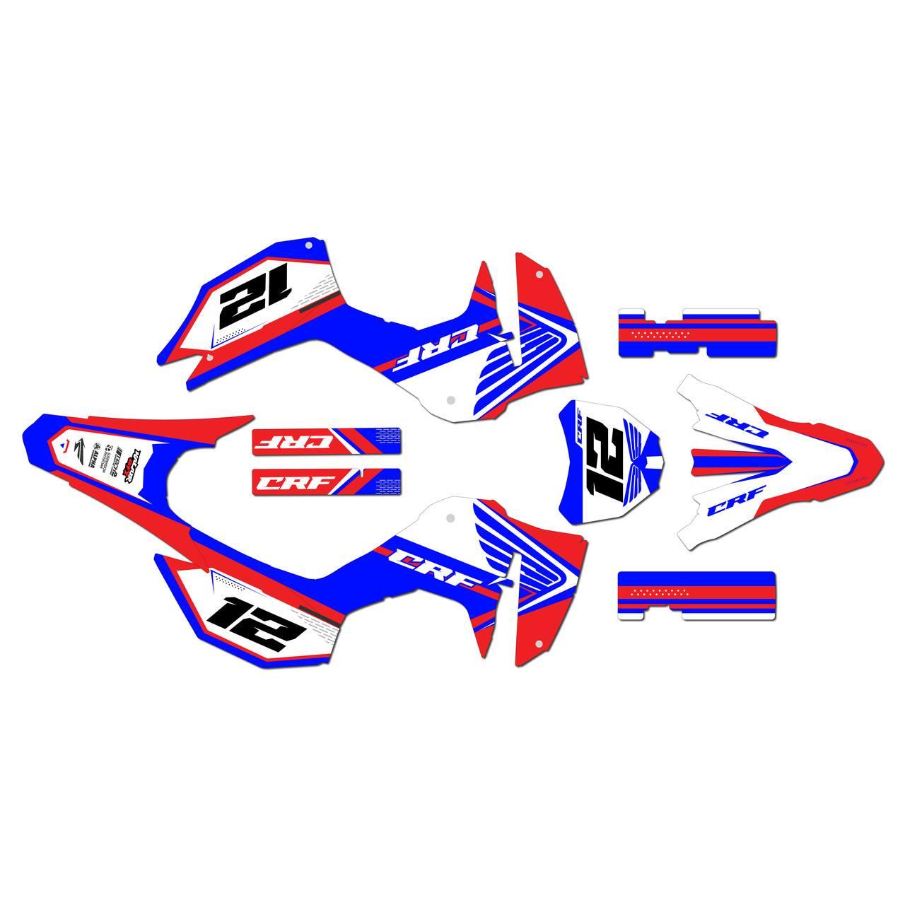 Honda CRF300F Graphics Kit (2025-2026) Keplar | KalairGFX