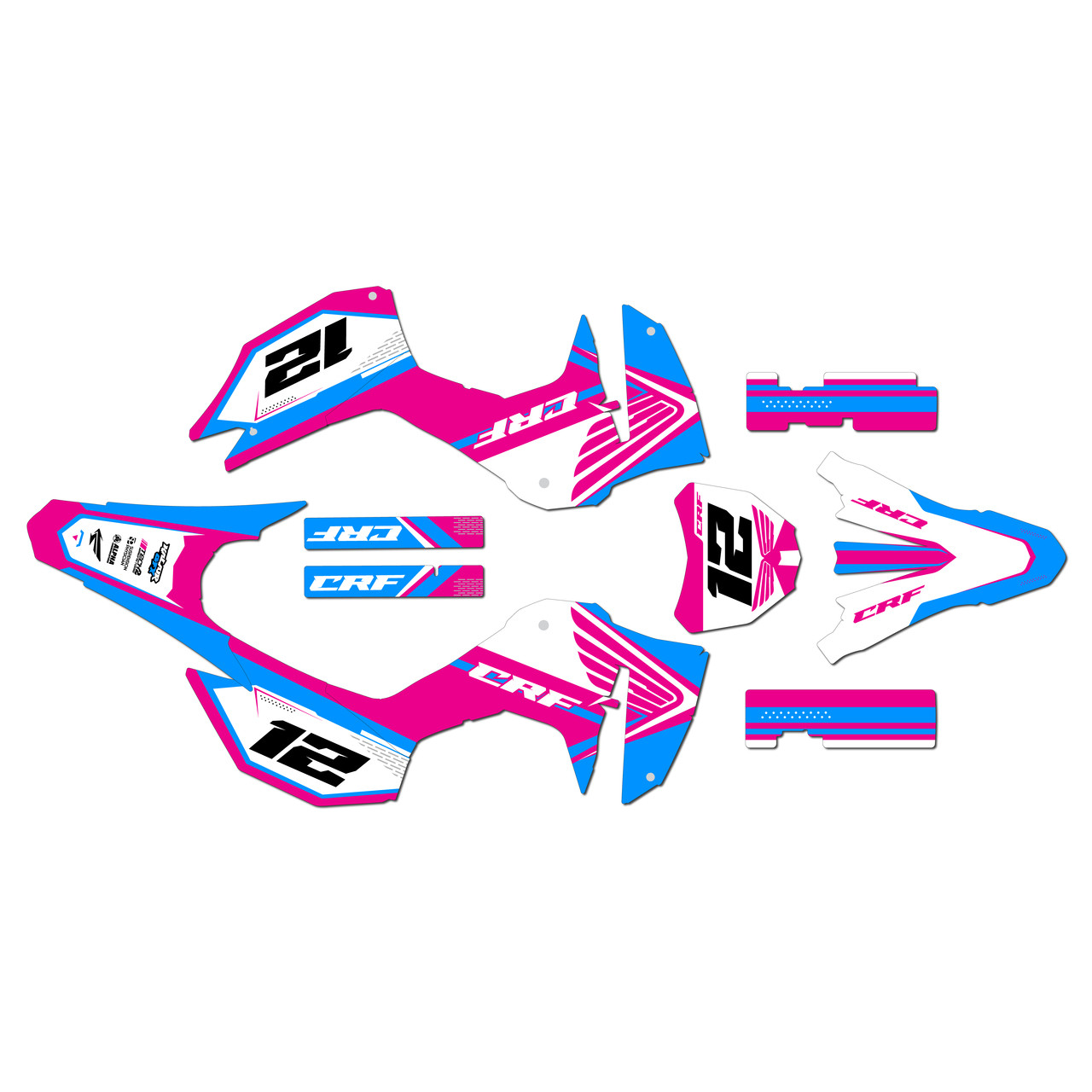 Honda CRF300F Graphics Kit (2025-2026) Keplar | KalairGFX