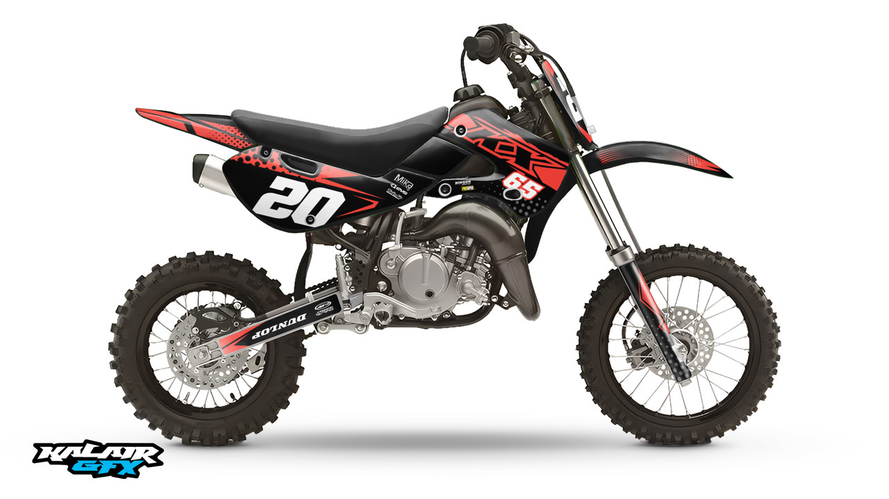 Kawasaki KX65 (1999-2023) Spear Series Graphics Kit KalairGFX