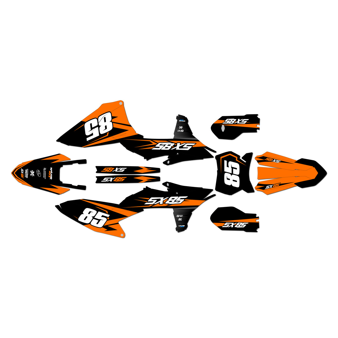 KTM 85 SX Graphics Kits | All Years | KalairGFX