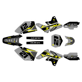 Graphics Kit for Suzuki RMZ250 (2007-2009) Shaders Series