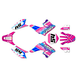 Graphics Kit for Suzuki DRZ50 (2019+) Split Series