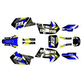 Graphics Kit for Suzuki RMZ250 (1999-2000) Veneer Series