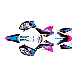 Graphics Kit for Yamaha WR450F (2007-2011) Vintage Series