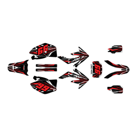 Graphics Kit for Honda CRF250X (2008-2017) Prime Series