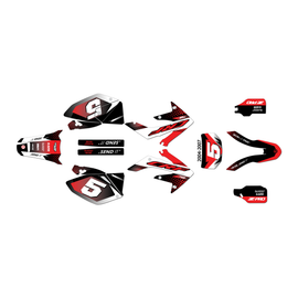 Graphics Kit for Honda CRF250X (2008-2017) Turbo Series