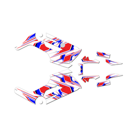 Graphics Kit for Honda NAVI (2016-2023) Klutch Series