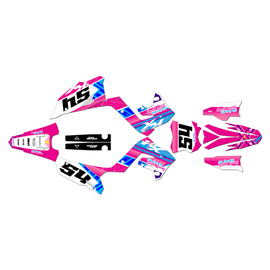 Graphics Kit for Kawasaki KX125 POLISPORT (2003-2008) Split Series