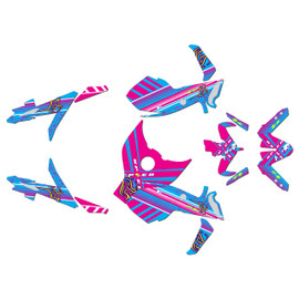 Graphics Kit for Yamaha MT09 / FZ09 (2017-2020) Pulse Series