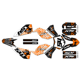 Graphics Kit for Ktm 50SX (2009-2011) Cyrus Series