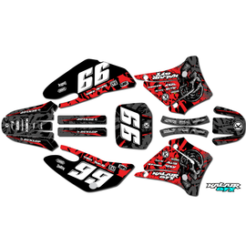 Graphics Kit for Yamaha TT-R125 (2000-2007) Revolt Series