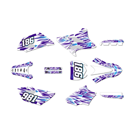 Graphics Kit for Yamaha YZ85 (2019-2021) Twitch Series