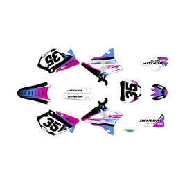 Graphics Kit for Yamaha YZ250 (2006-2007) Dream Series