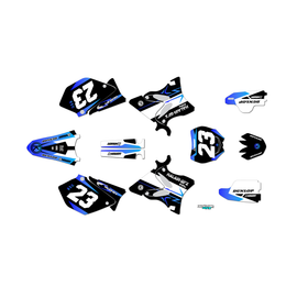 Graphics Kit for Yamaha YZ250 (2006-2007) Evader Series