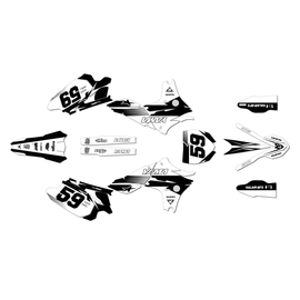 Graphics Kit for Yamaha YZ450F (2010-2013) Swift Series