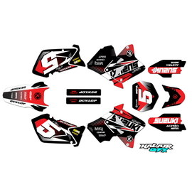 Graphics Kit for Suzuki RM125 (2001-2012) Turbo Series