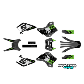 Graphics Kit for Kawasaki KDX220 (1995-2008) Venom Series