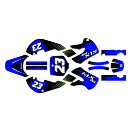 Graphics Kit for Kawasaki KLX110 (2002-2009) Splash Series
