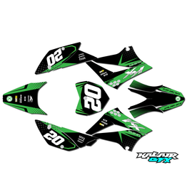 Graphics Kit for Kawasaki KLX110 (2010-2024) Spear Series