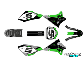 Graphics Kit for Kawasaki KLX125 (2003-2007) Venom Series